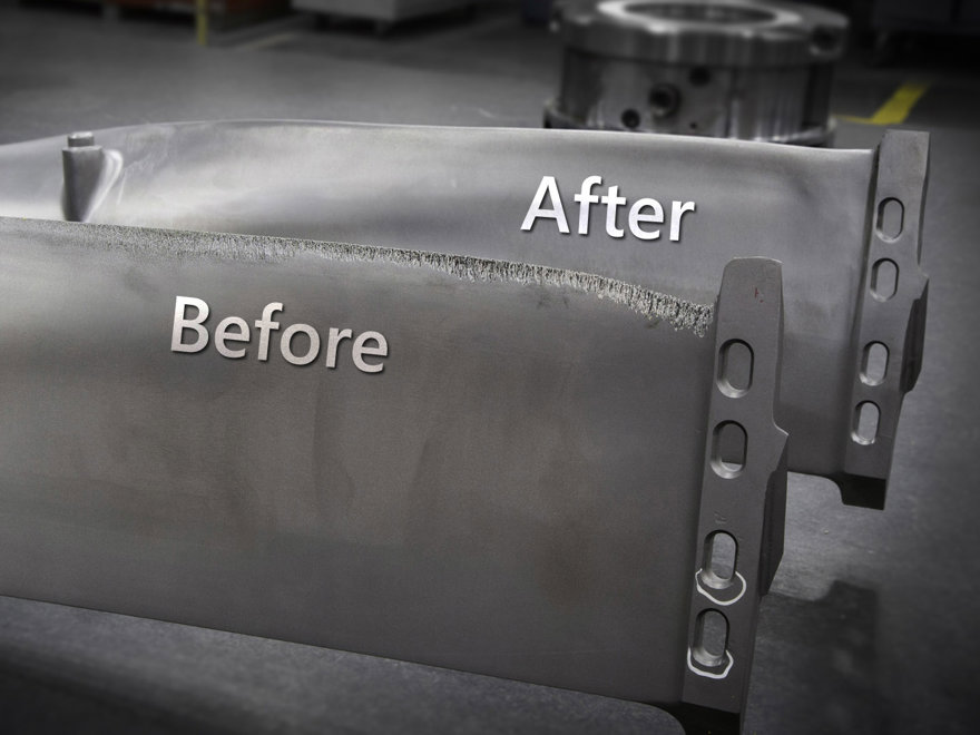 Reduced outage and costs on a D-11 steam turbine