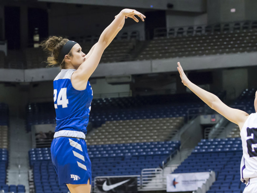 Kayla was named to All-District, All-Region, and All-State teams. Then in her sophomore year of college, she signed for a Division 1 team.