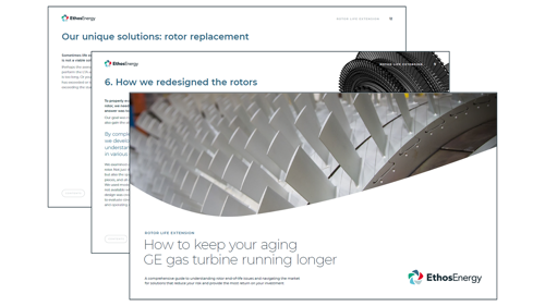 GE gas turbine rotor life extension eGuide