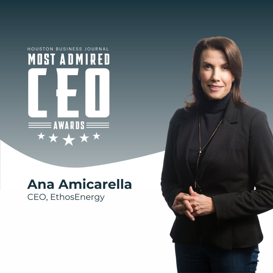 EthosEnergy CEO Ana Amicarella Named a Most Admired CEO by Houston Business Journal
